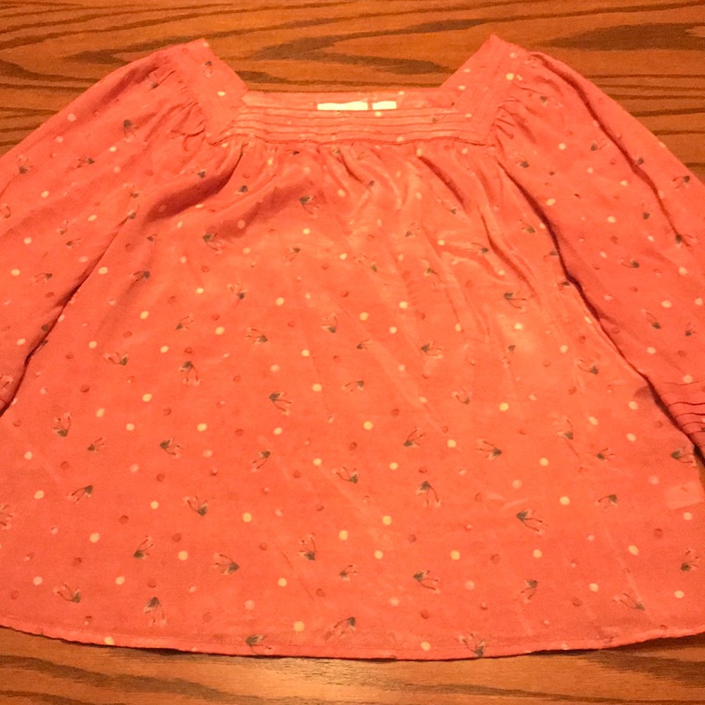 LC Lauren Conrad long sleeve, light weight blouse